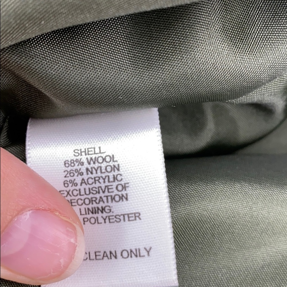 Talbots- Green Checkered Wool Jacket - image 2